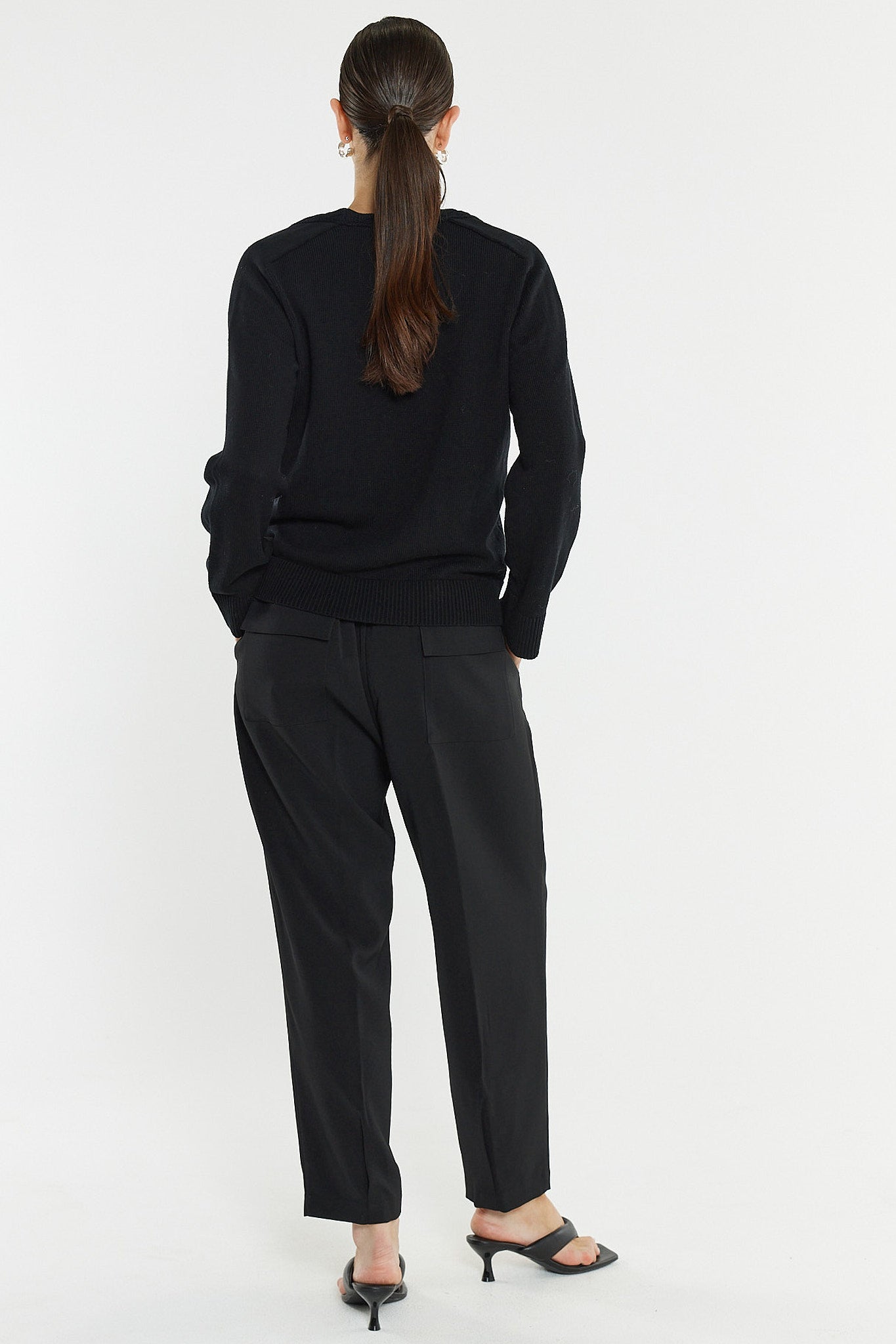 Sass Clothing Lo Tapered Cargo (Black)