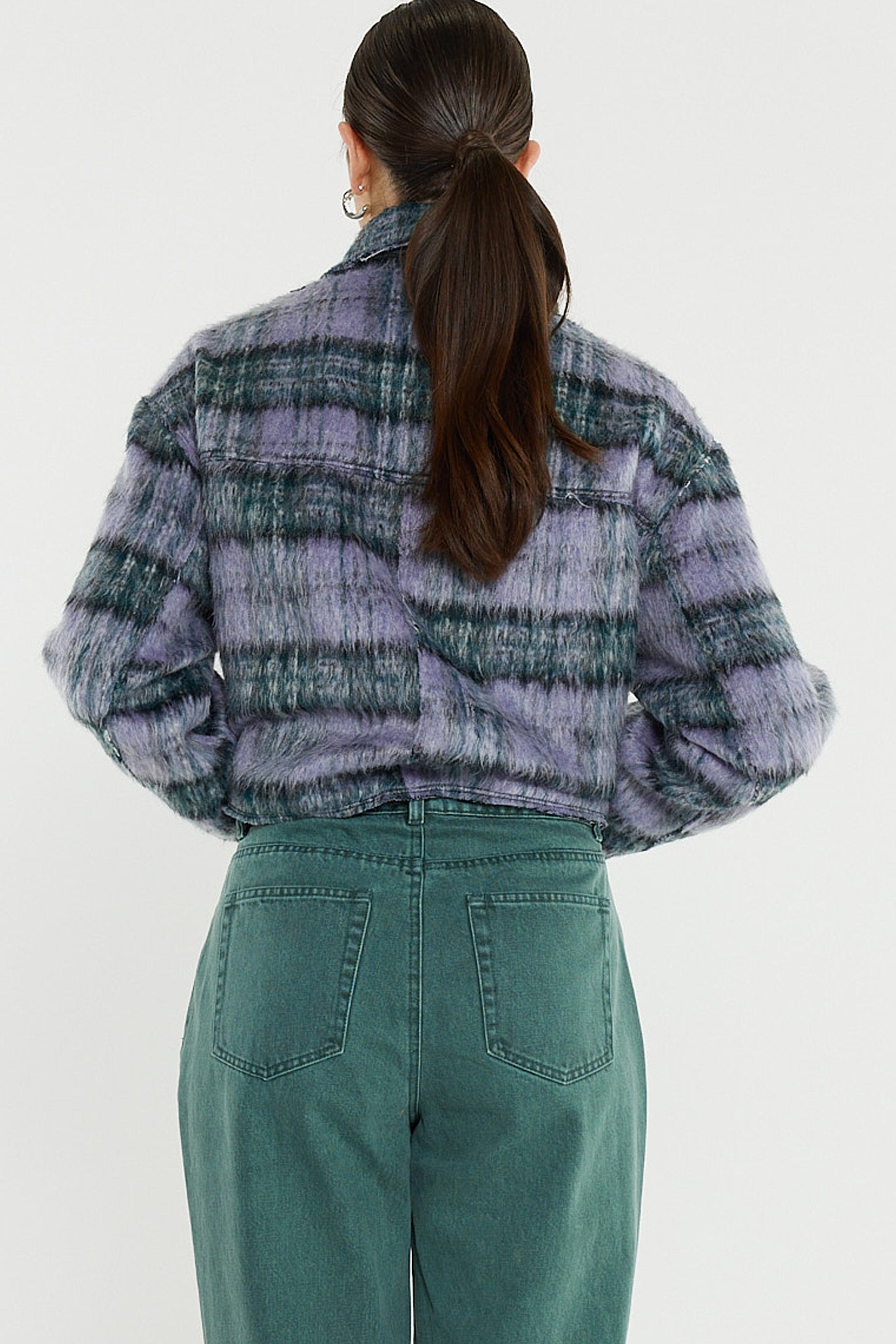 Sass Clothing Shylah Slim Straight Jean (Green Wash)