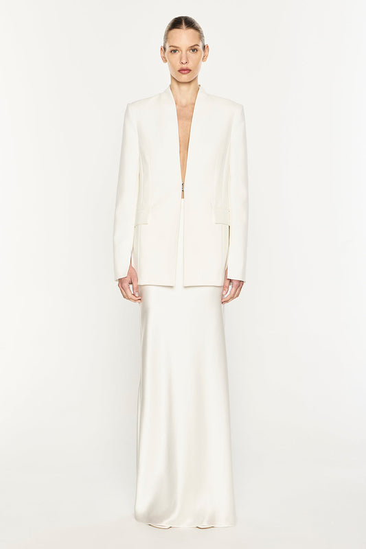 Image of Jackets. Product name - Future Dreaming Blazer in White colour by brand - MANNING CARTELL