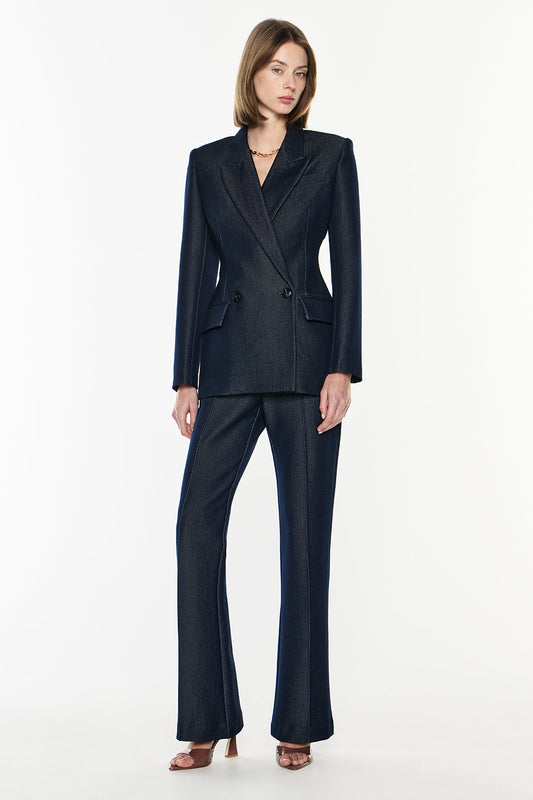 Dark Poetry Blazer (Indigo)