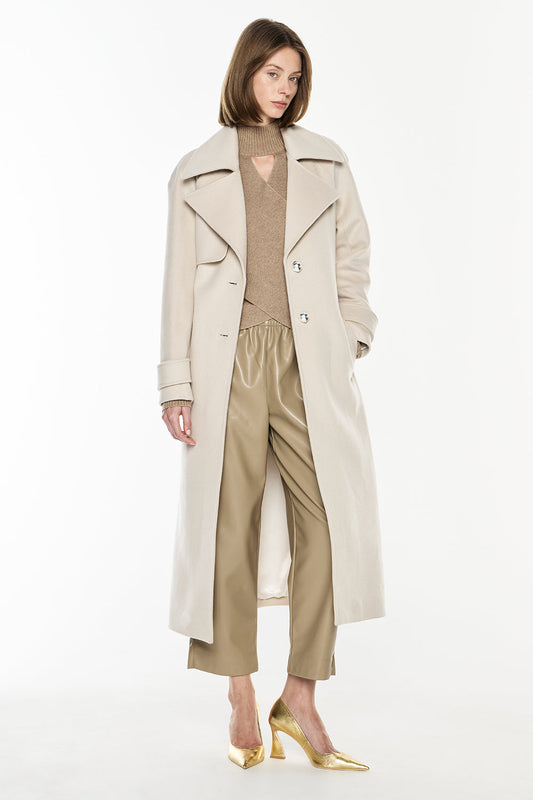 Parisian Lens Coat (Stone)