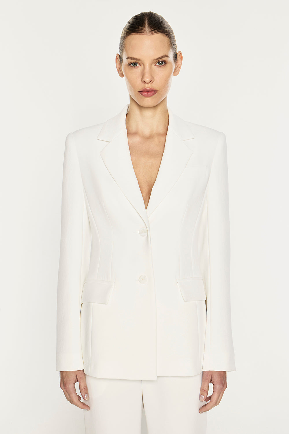 Modern Master Blazer (Chalk)