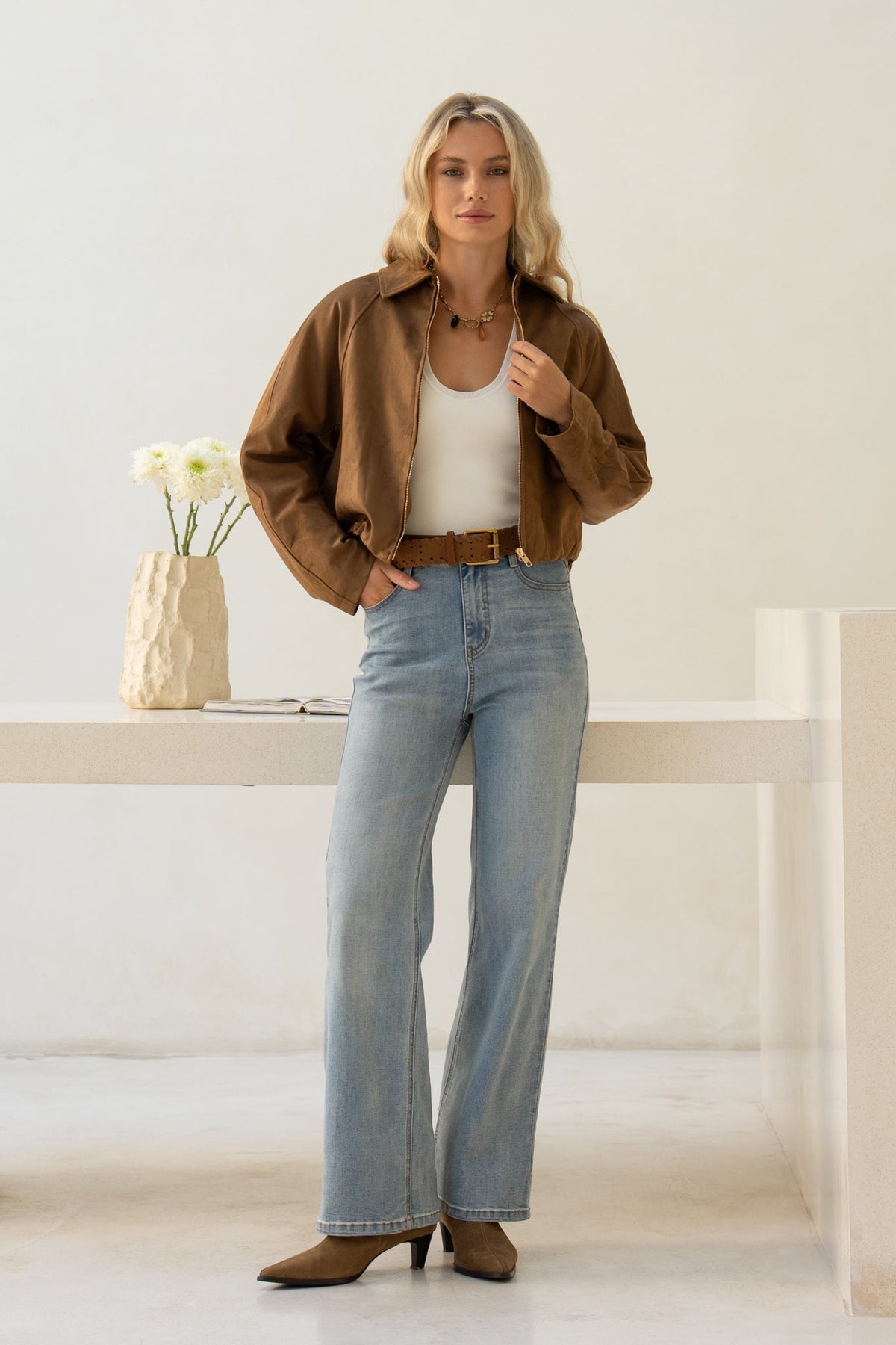 HEYCHIC Alisa Jacket (Tan)