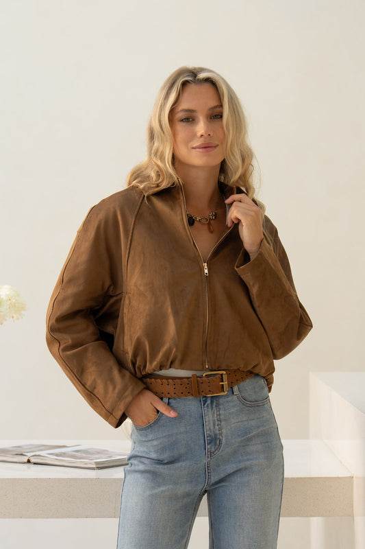 HEYCHIC Alisa Jacket (Tan)