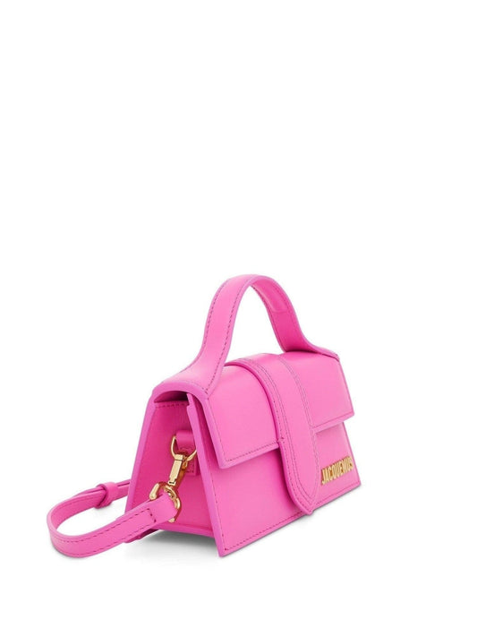JACQUEMUS Le Bambino Mini Leather Bag (Pink)