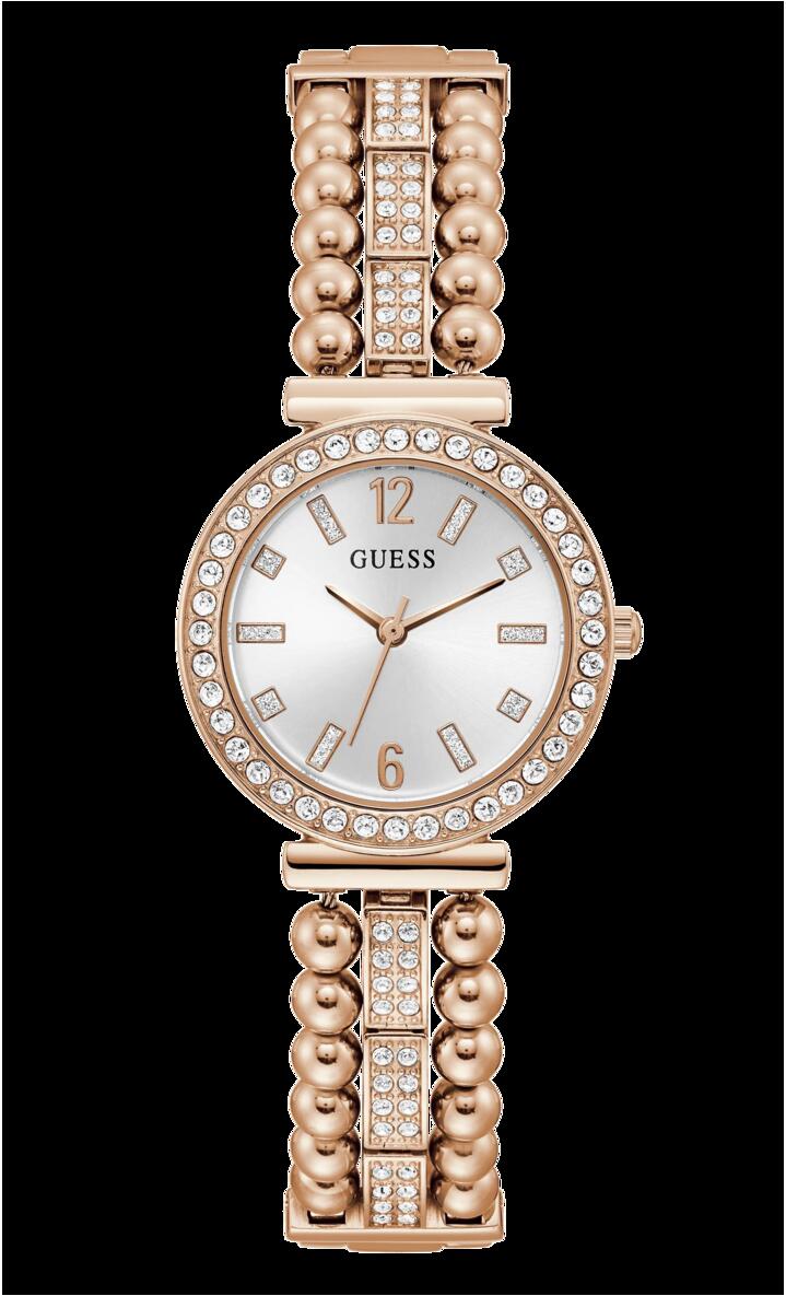 Image of Watches. Productname: Guess Gala Rose Gold Women's Analogue Watch GW0401L3 in Watch colour by brand - Guess