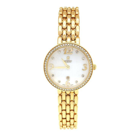 Image of Watches. Productname: Roberto Carati Chloe Gold Women's Watch M9015-V5 in Watch colour by brand - Roberto Carati