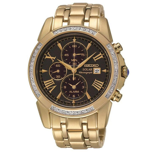Image of Watches. Productname: Seiko Le Grand Sport Solar Men's Chrono Watch SSC314P-9 in Watch colour by brand - Seiko