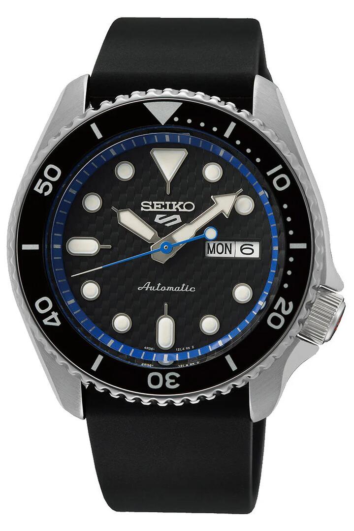 Image of Watches. Productname: Seiko 5 Supercars Special Edition Automatic Watch SRPJ05K in Watch colour by brand - Seiko