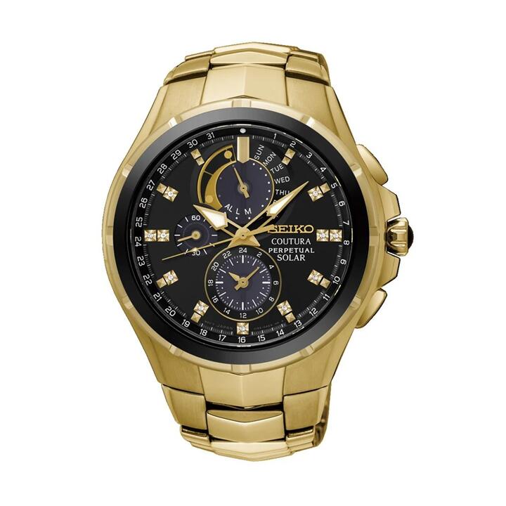 Image of Watches. Productname: Seiko Coutura Men's Watch Model SSC572P in Watch colour by brand - Seiko