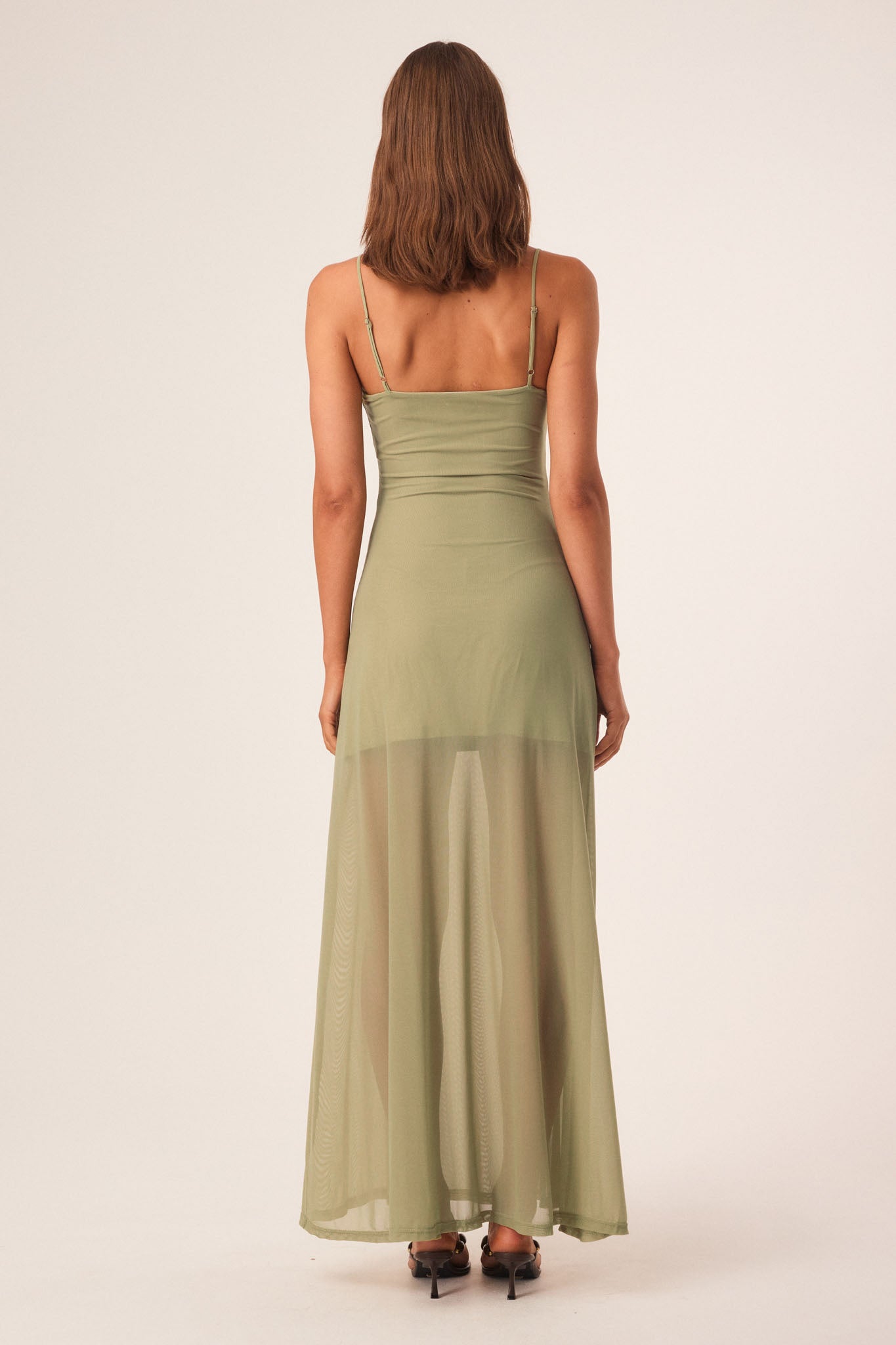 SNDYS ALESSANDRA MAXI DRESS (Khaki)