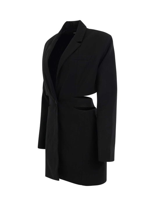 JACQUEMUS Bari Blazer Mini Dress (Black)