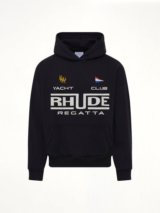 Rhude Regatta Club Hoodie (Black)