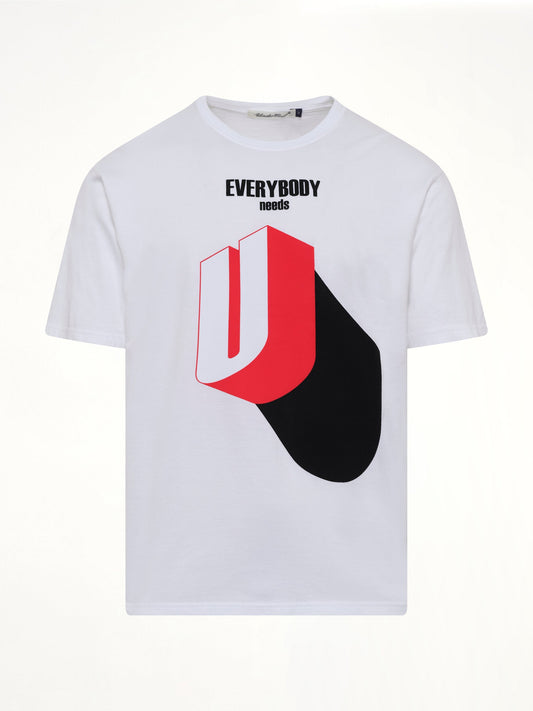 UNDERCOVER Everybody Needs U T-Shirt (White)