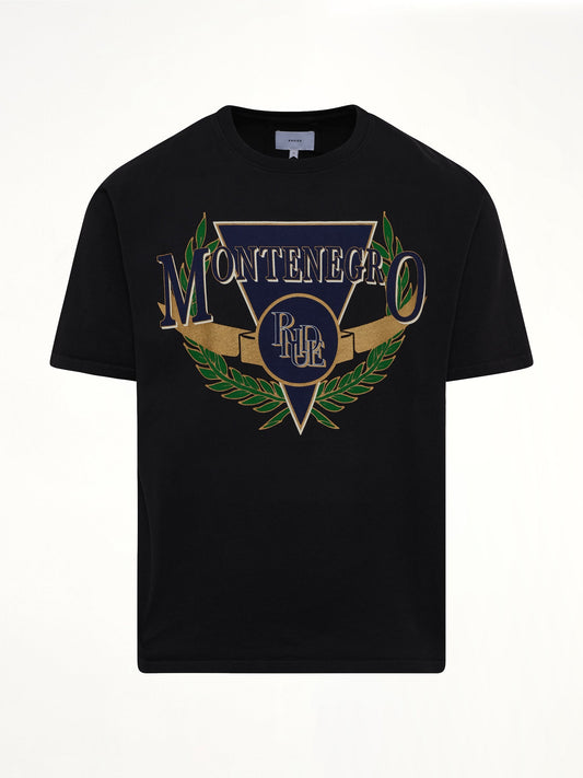 RHUDE Montenegro Regatta T-Shirt (Black)