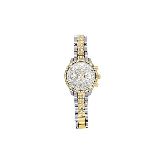 Image of Watches. Productname: Roberto Carati Brandy Yellow Gold Toned and Silver Toned Women's Watch M9077-V4 in Watch colour by brand - Roberto Carati