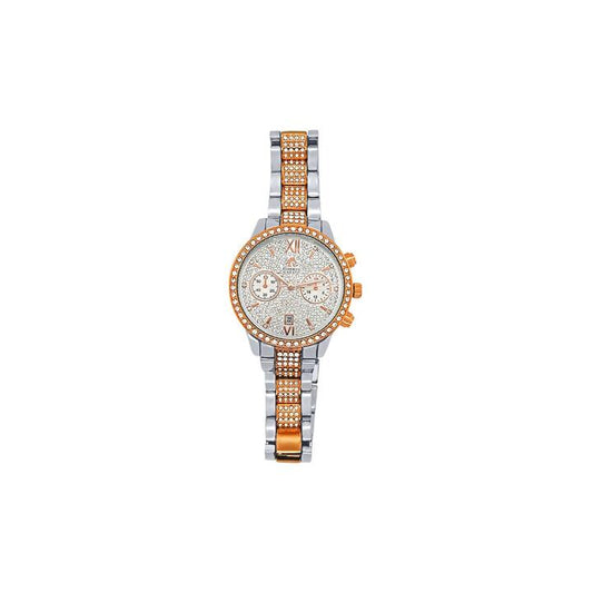 Image of Watches. Productname: Roberto Carati Brandy Two Tone Women's Watch M9077-V5 in Watch colour by brand - Roberto Carati