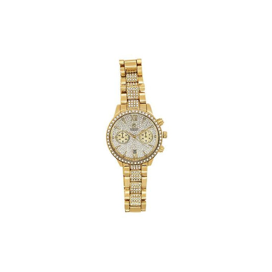 Image of Watches. Productname: Roberto Carati Brandy Yellow Gold Toned Women's Watch M9077-V2 in Watch colour by brand - Roberto Carati