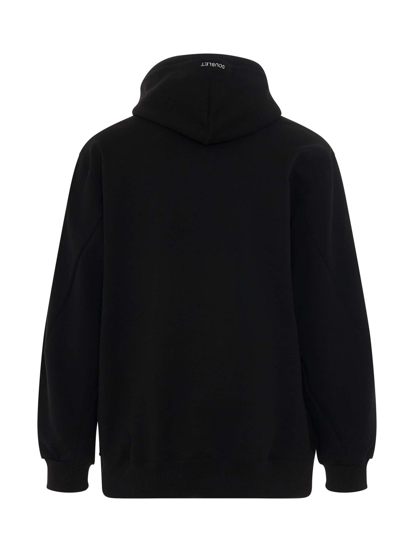 DOUBLET Knit Hoodie (Black)