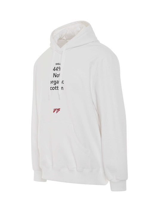 DOUBLET Knit Hoodie (White)