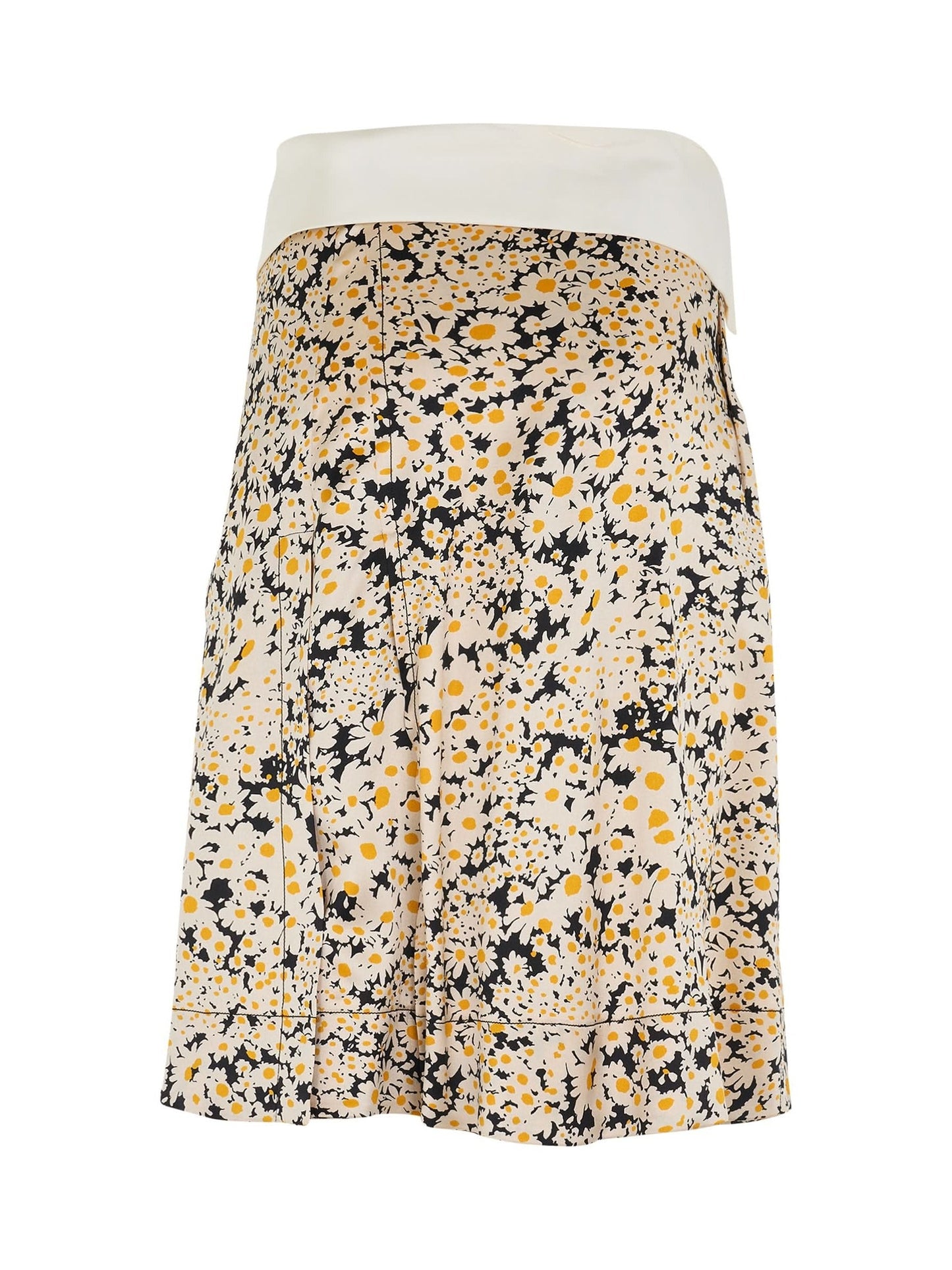 CELINE Daisy Print Skirt (Multicolour)