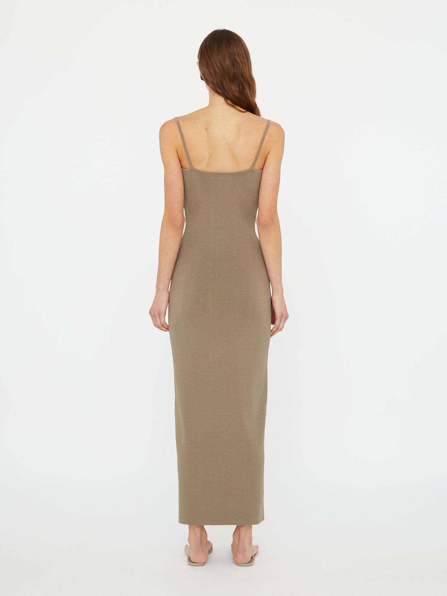 Christopher Esber Salacia Wire Column Dress (Eucalypt)