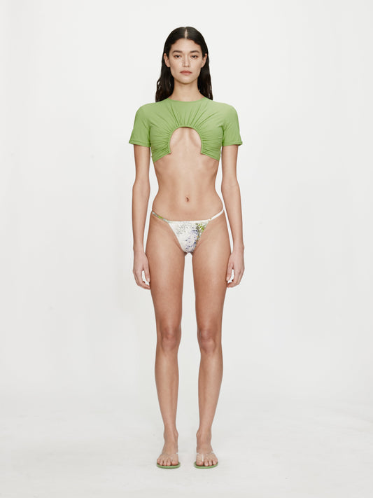 CHRISTOPHER ESBER U Prong Tee (Lime)