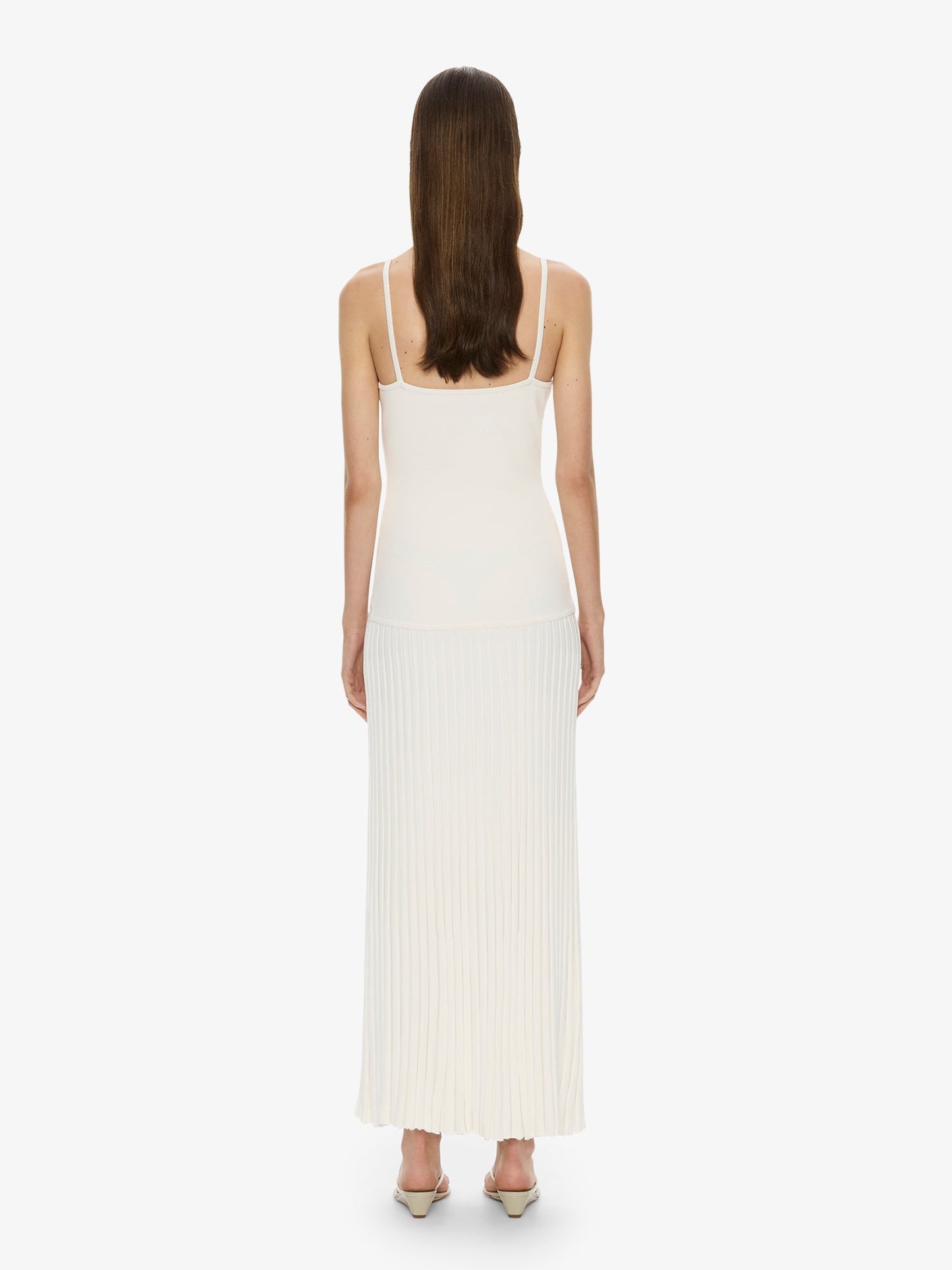 Christopher Esber Salacia Wire Sunray Dress (White)