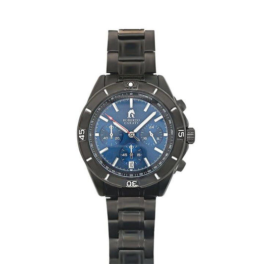 Image of Watches. Productname: Roberto Carati Apollo Blue and Black Men's Watch AW6011-V7 in Watch colour by brand - Roberto Carati