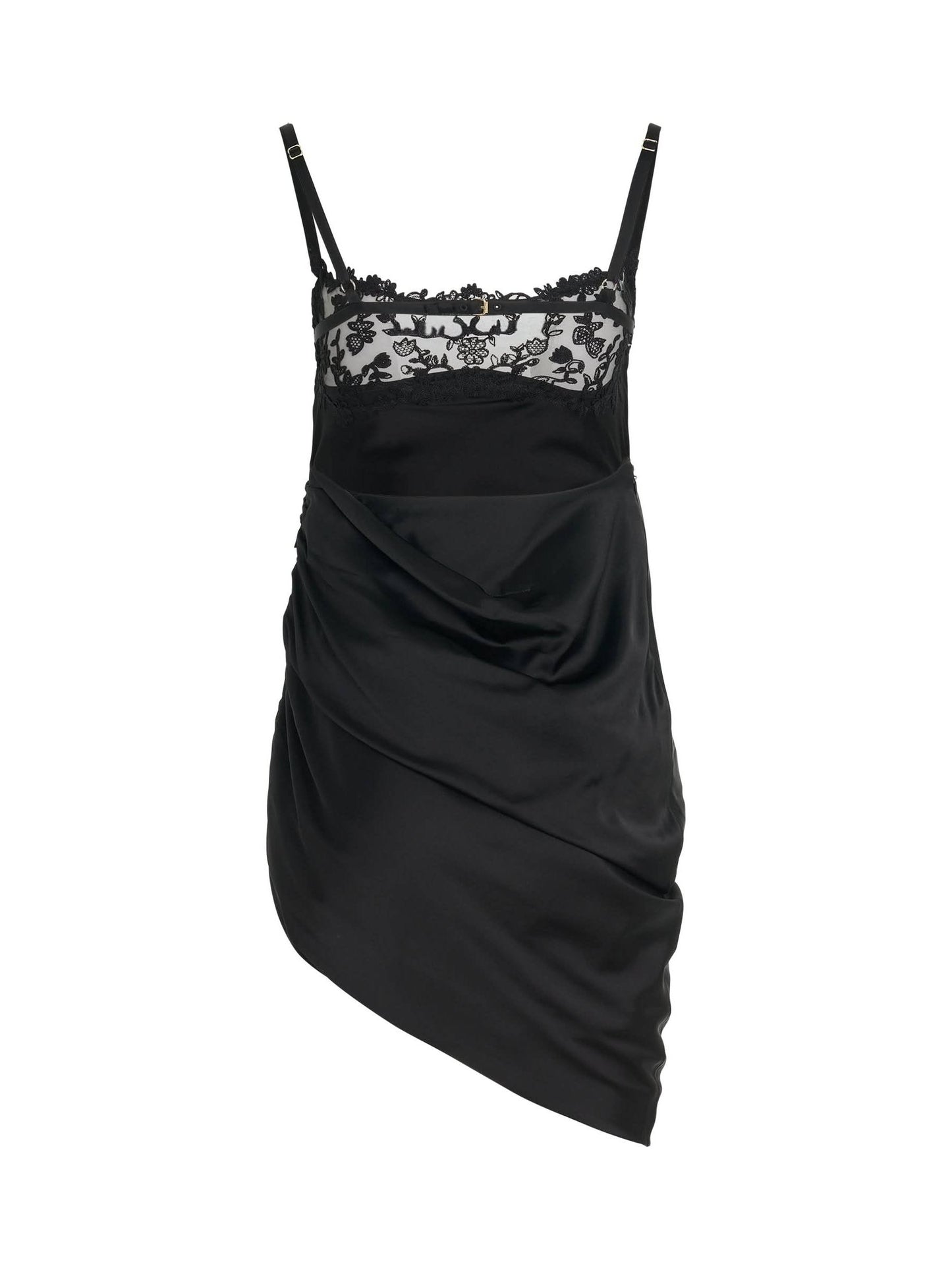 JACQUEMUS Brodee Lingerine Dress (Black)