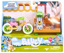 Image of Toys. Product name - Bluey Figure & Vehicle Pack Series 6 in colour by brand - Bluey