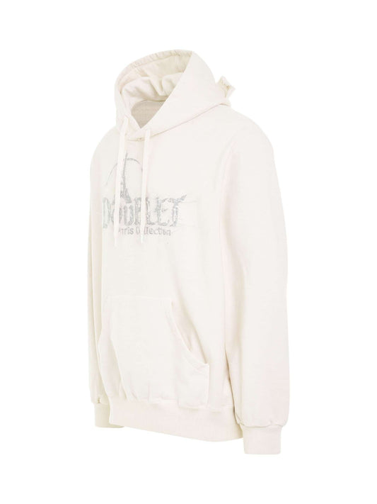 DOUBLET "DOUBLAND" Embroidery Hoodie (White)