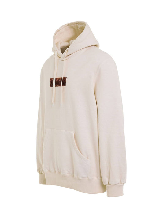 DOUBLET Rust Embroidery Hoodie (White)