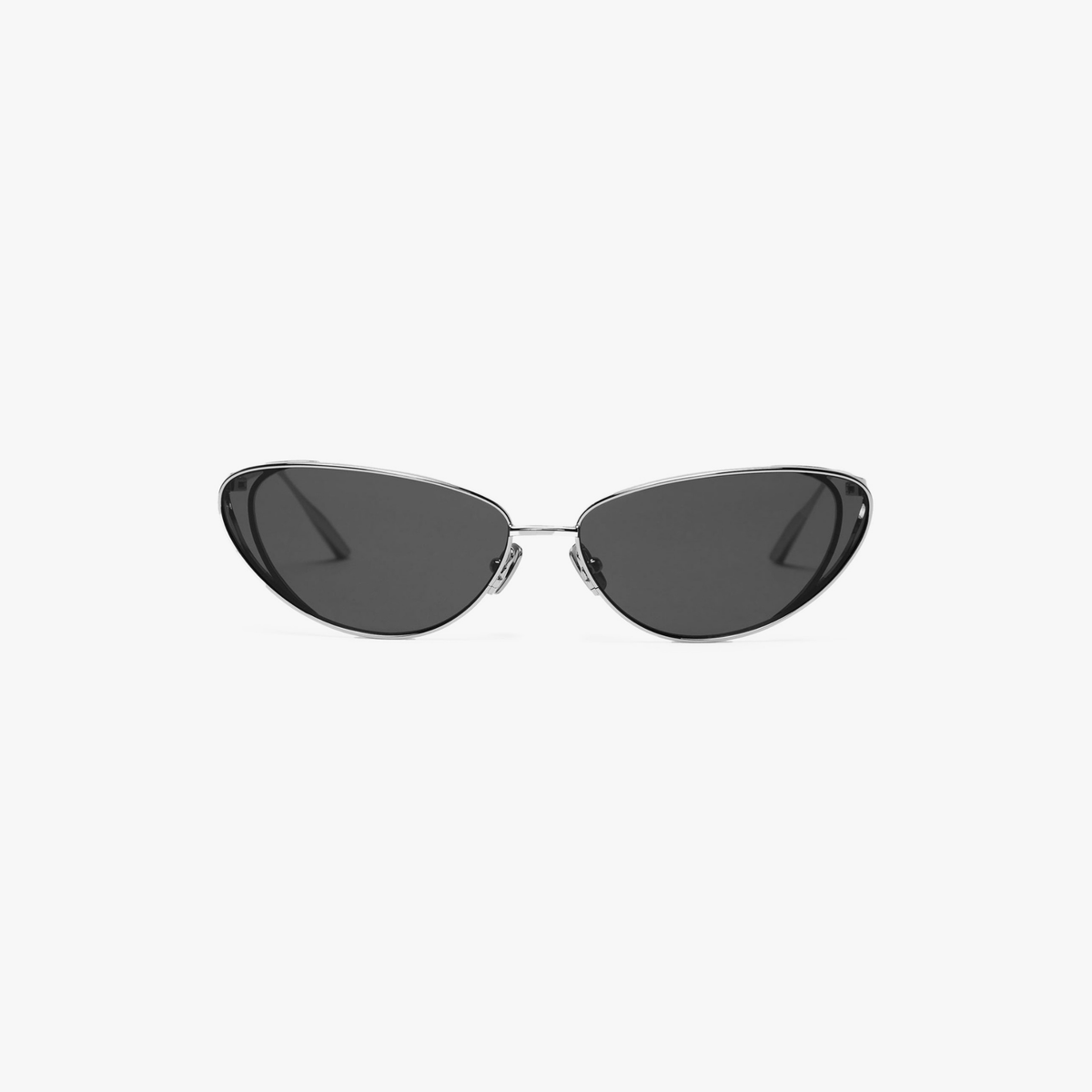 Image of Sunglasses. Product name - Milla 96 Sunglasses in Beluga colour by brand - Embargo
