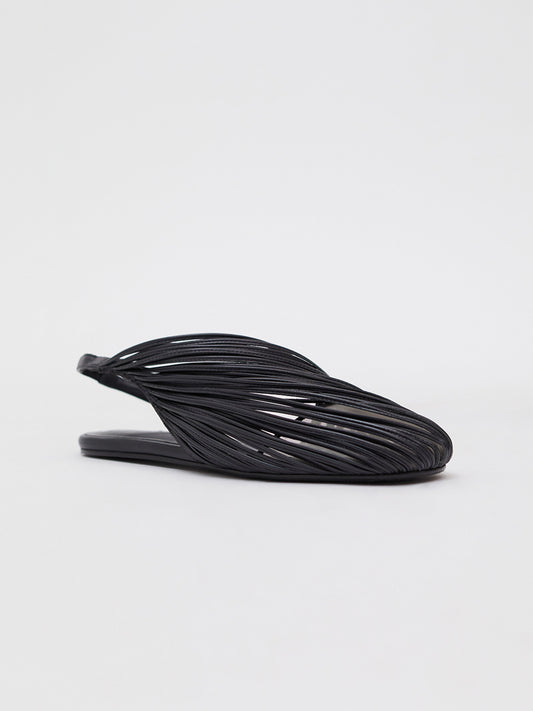 Christopher Esber Saskia Stranded Flat (Charcoal)