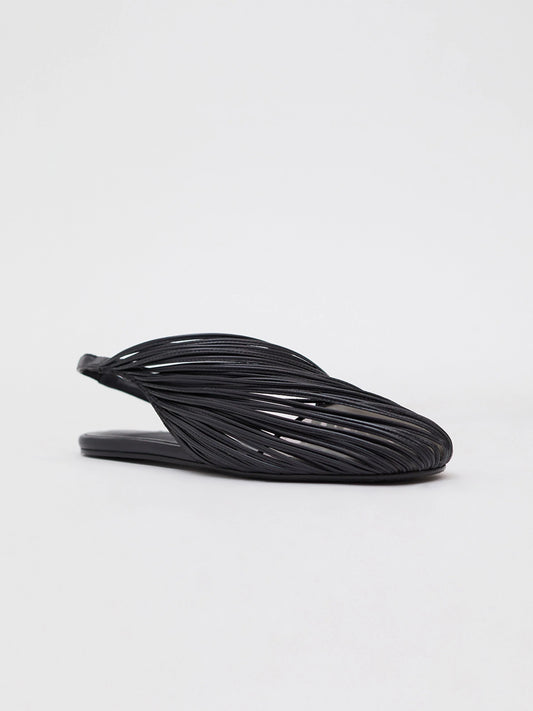 Christopher Esber Saskia Stranded Flat (Charcoal)
