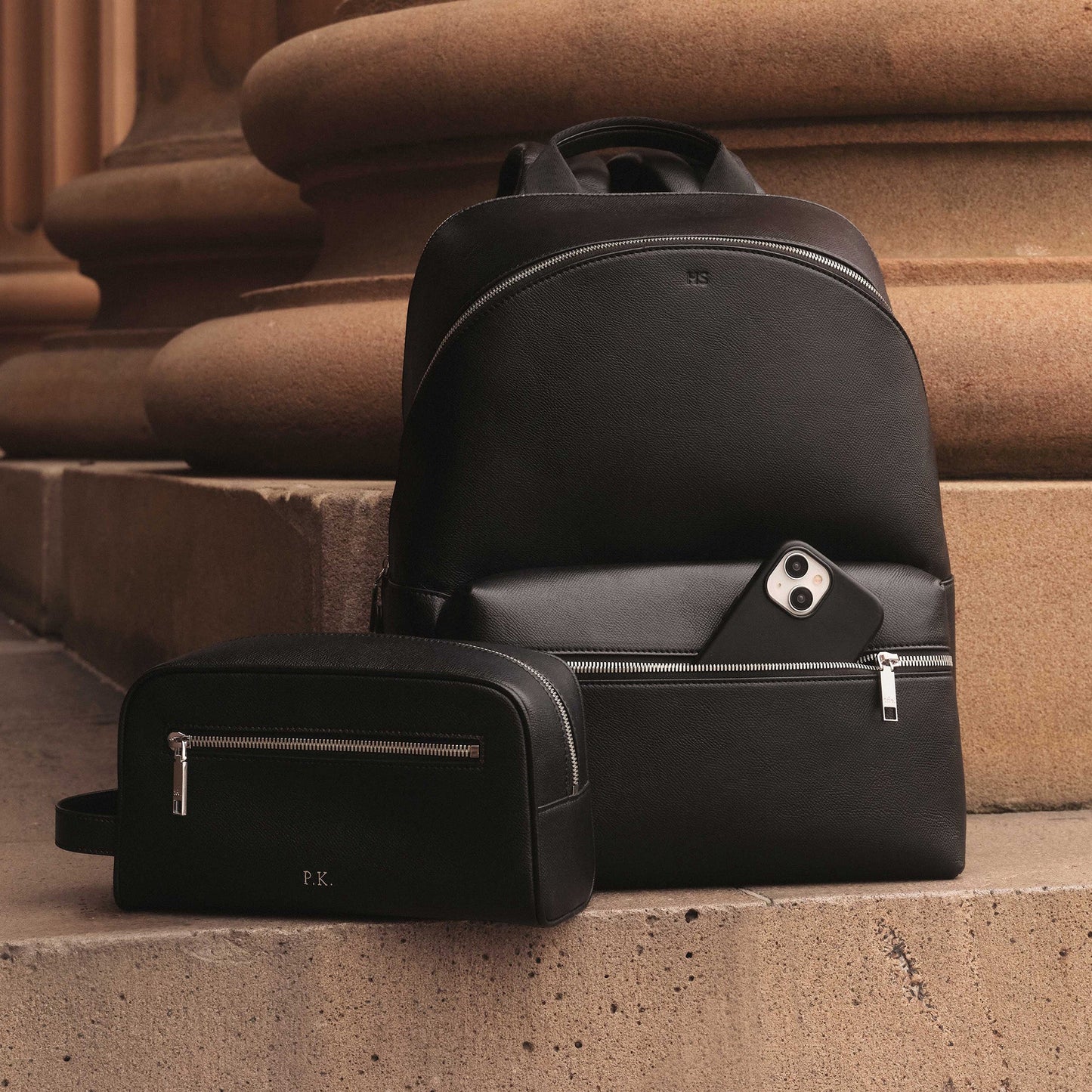 The Daily Edited Essentials Classic Wash Bag (Black)