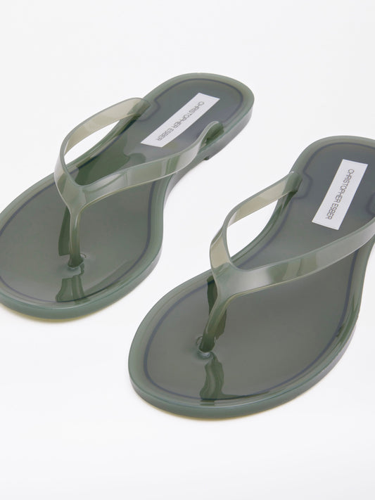 Christopher Esber Jo Flip Flop (Agave)