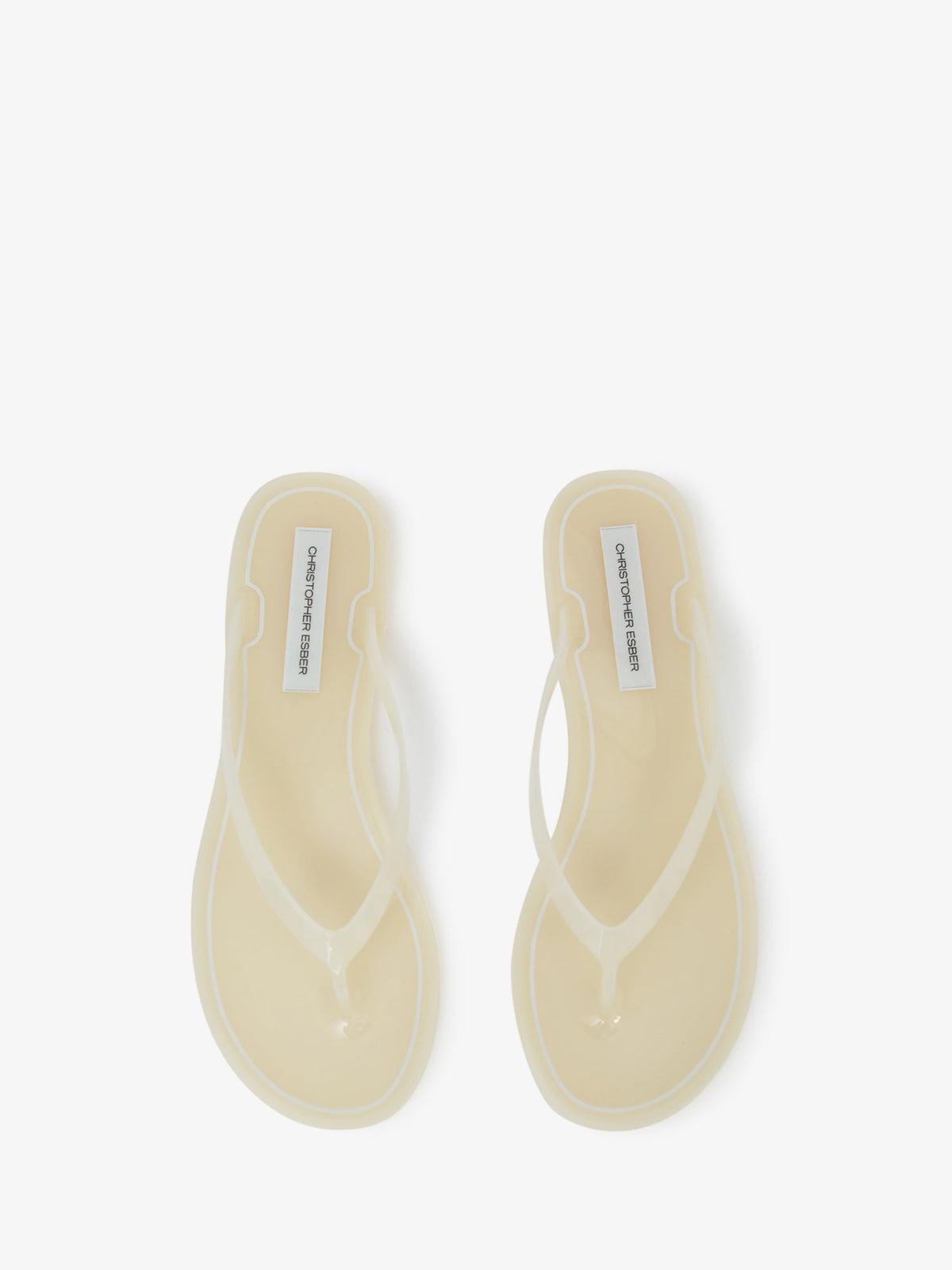 CHRISTOPHER ESBER Jo Flip Flop (Alabaster)
