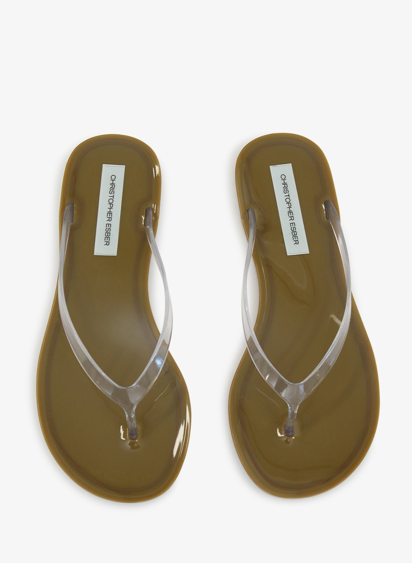 CHRISTOPHER ESBER Jo Flip Flop (Clear)