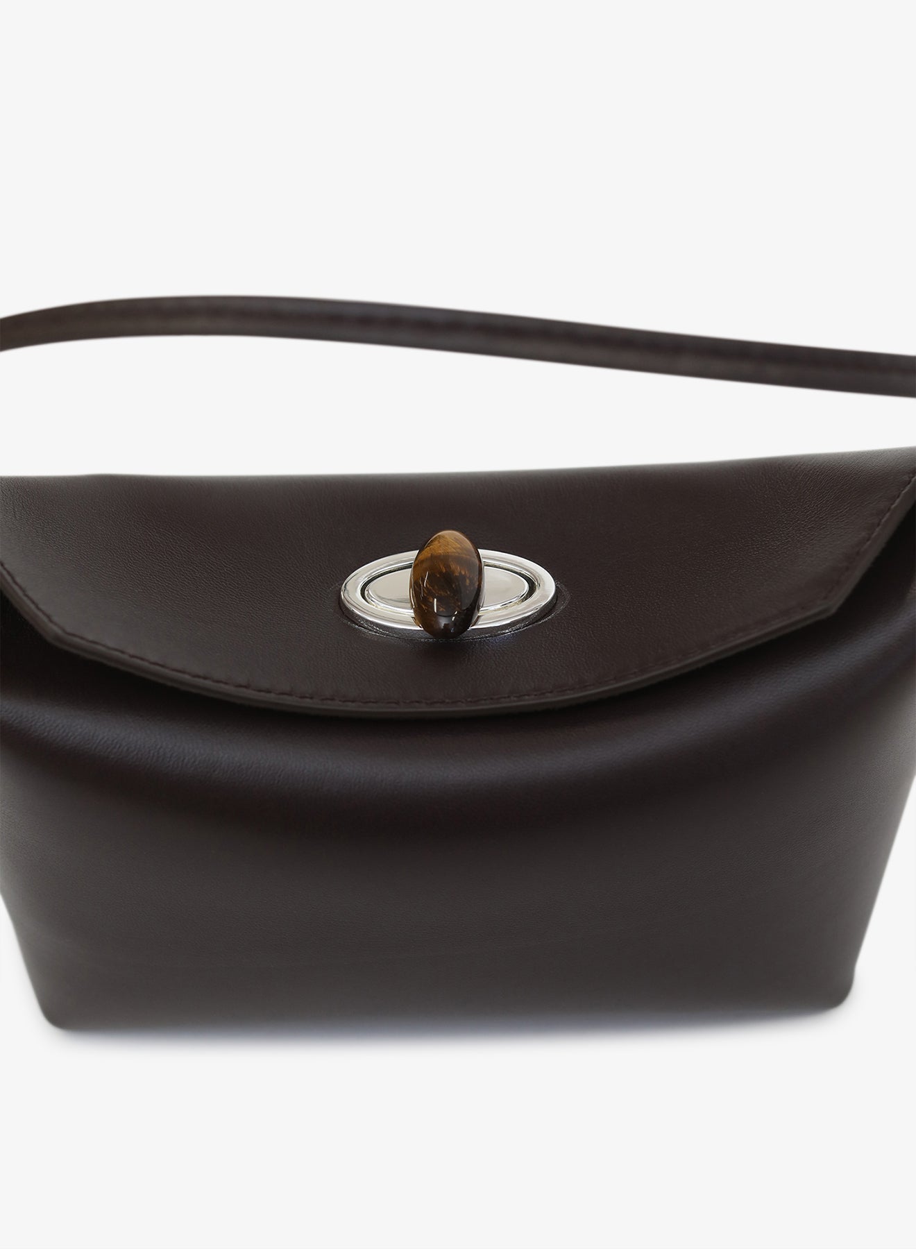 CHRISTOPHER ESBER Turnlock Mini Bag (Carob)