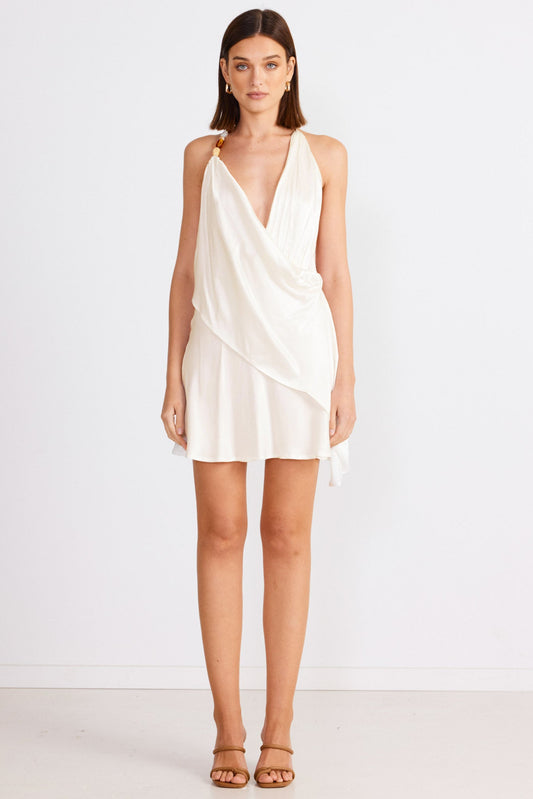 SNDYS ROSITA MINI DRESS (White)