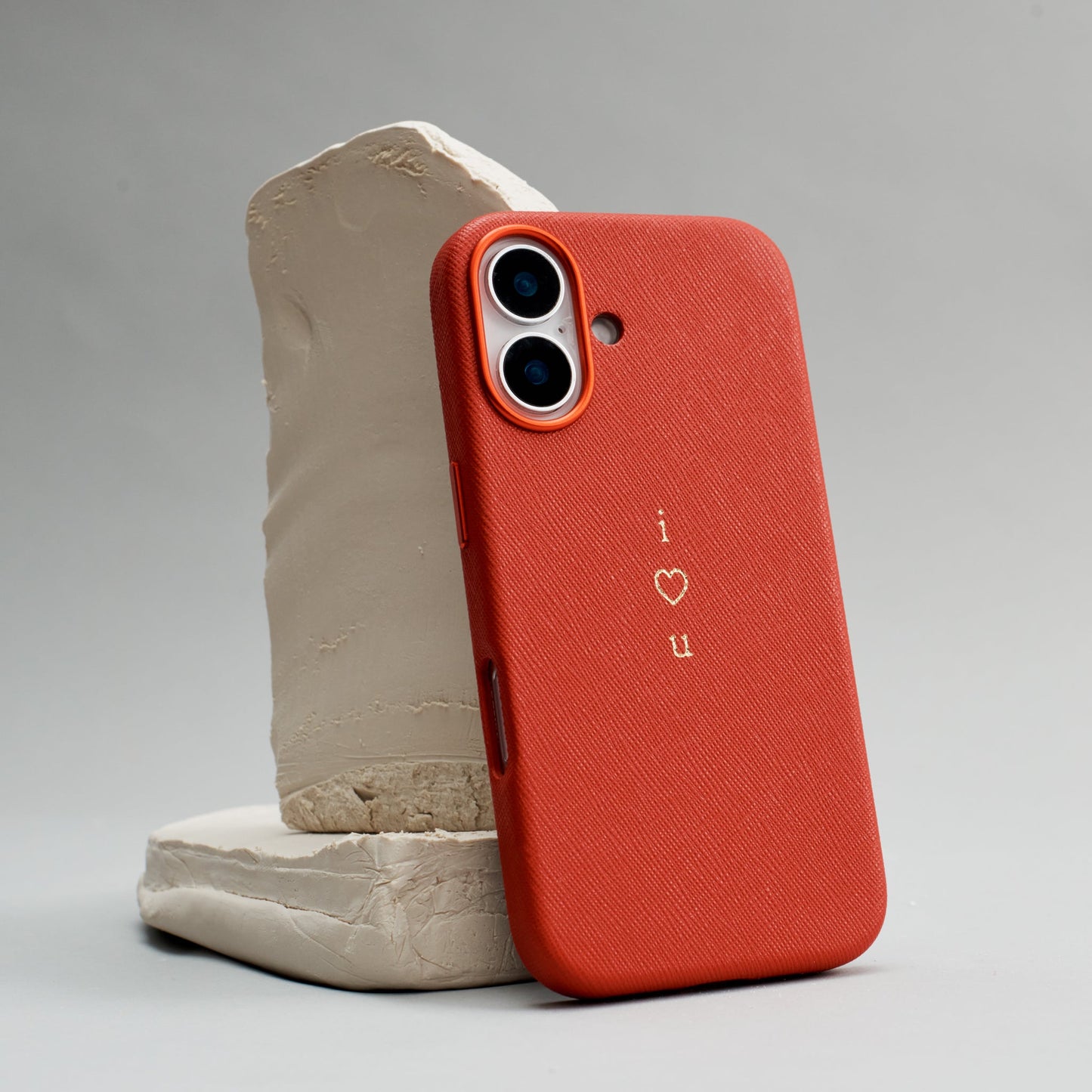 The Daily Edited iPhone 16 Plus Case (Scarlet)