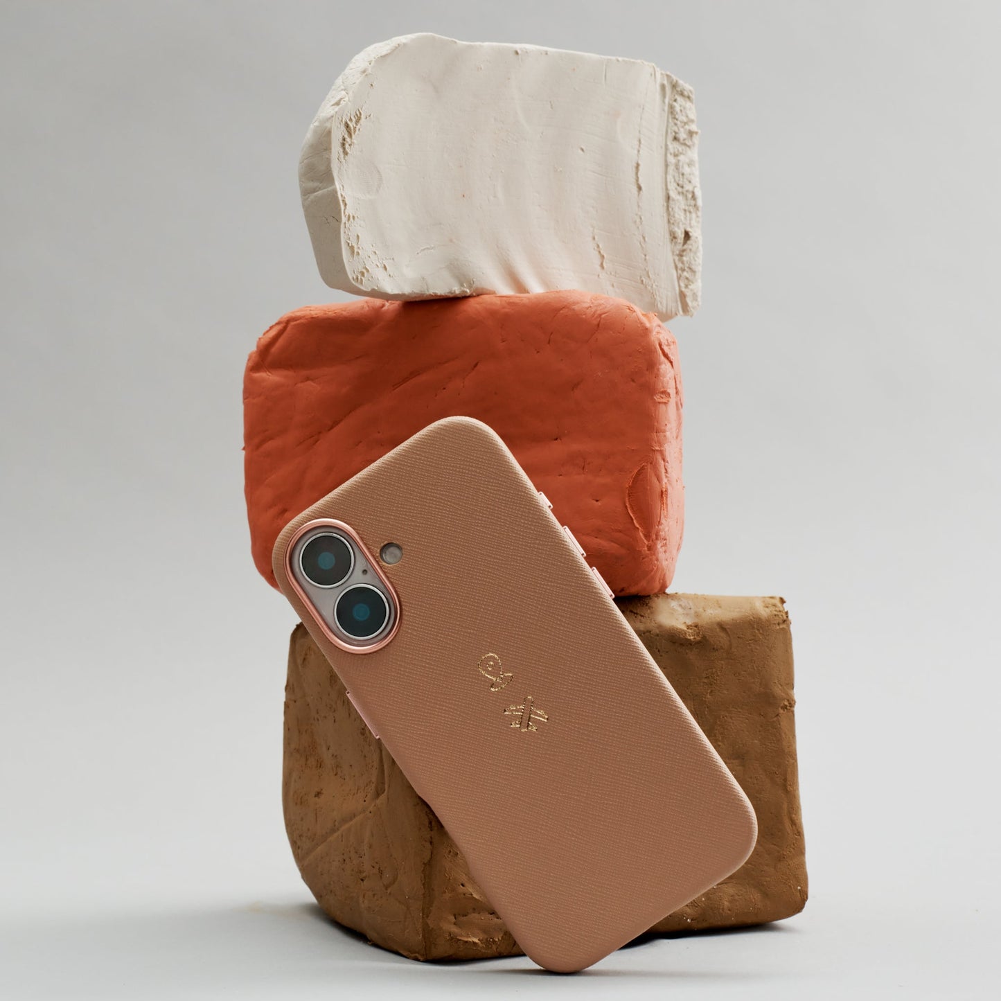 The Daily Edited iPhone 16 Plus Case Peach (Blush)