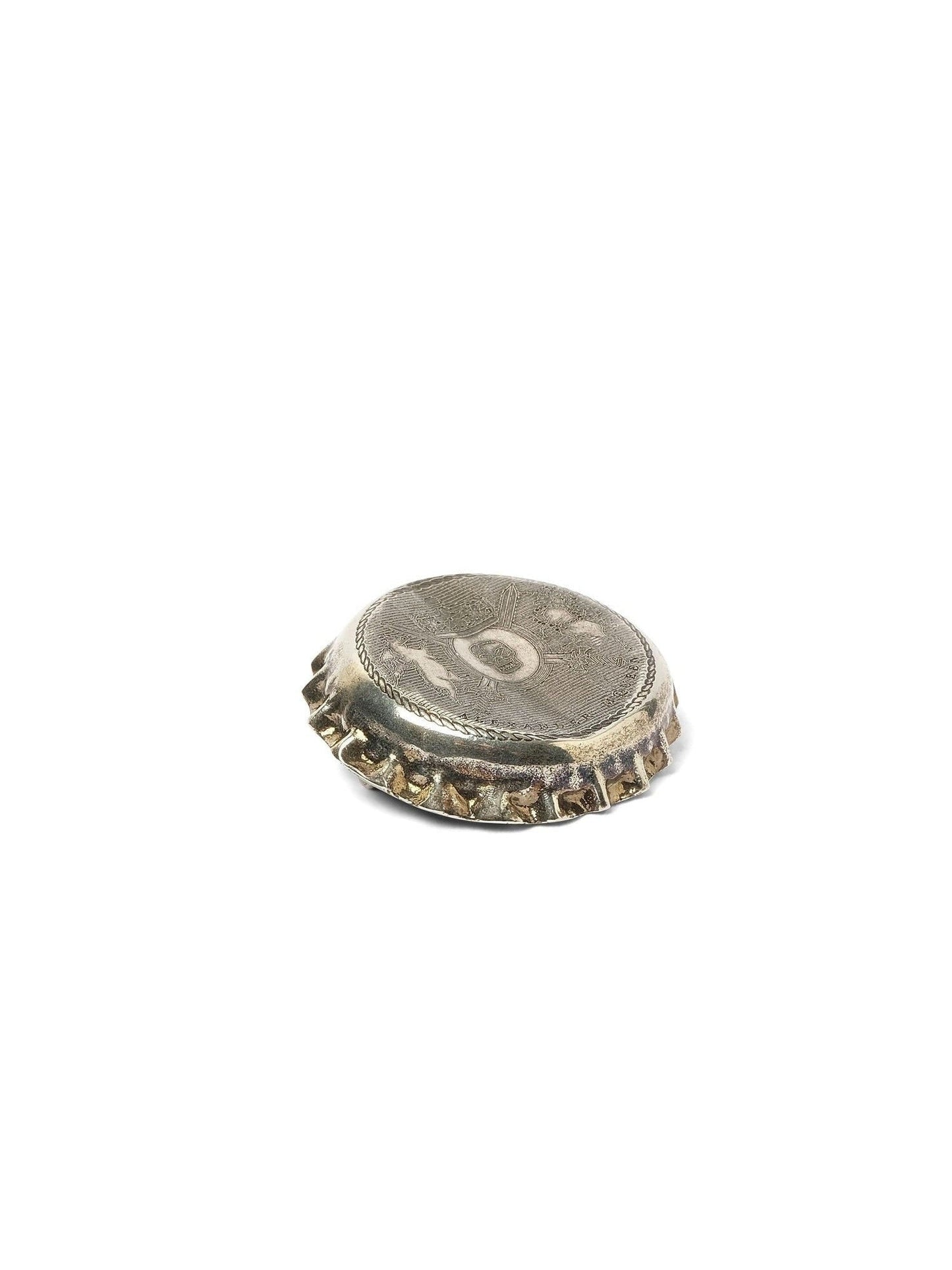 ALEXANDER MCQUEEN Cup Brooch (Silver)