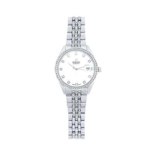 Image of Watches. Productname: Roberto Carati Diana Crystal Ladies Watch M1023 BE-V1 in Watch colour by brand - Roberto Carati