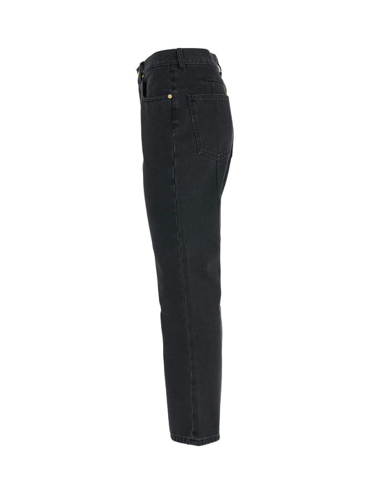 JACQUEMUS Court Denim Jeans (Black)