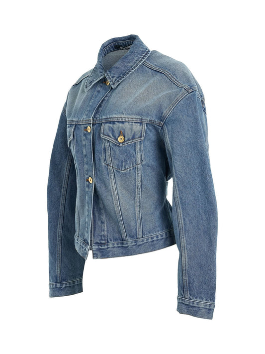 JACQUEMUS La Vest Denimes Jacket (Blue)