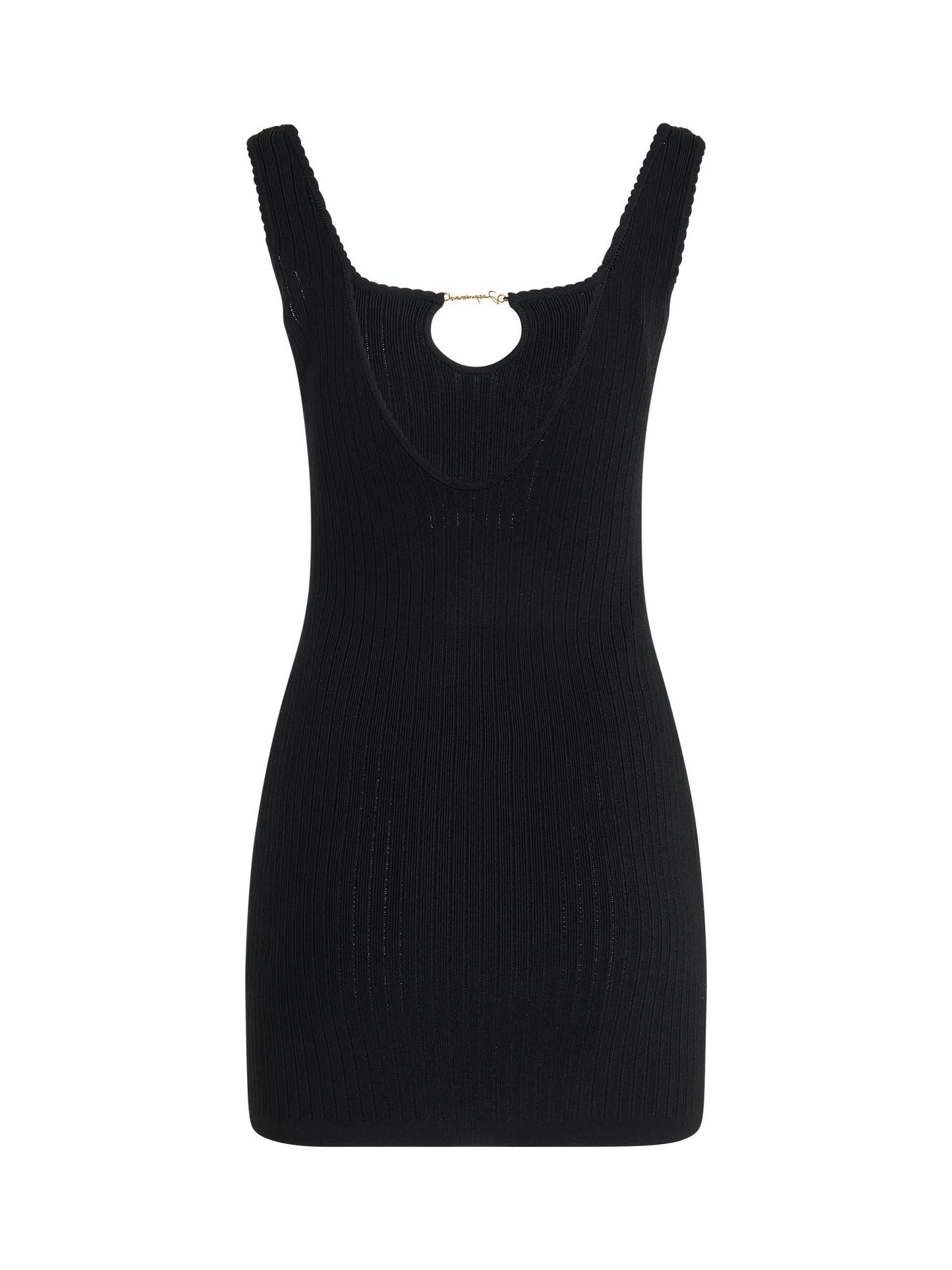 JACQUEMUS Sierra Lingerie Mini Dress (Black)