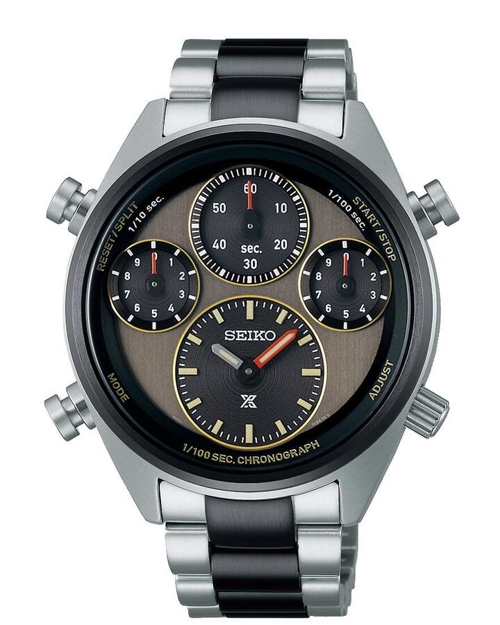 Image of Watches. Product name - Seiko Prospex Limited Edition 40th Anniversary of Quartz Chronograph Men's Watch SFJ005P in colour by brand - Seiko